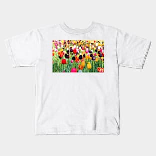 The Season Of Tulips Kids T-Shirt